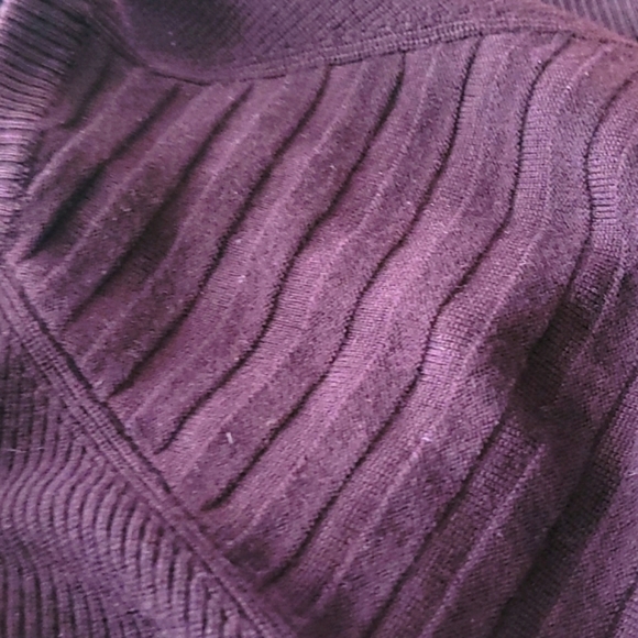 Belstaff New Wool Dark Purple Knit Sweater - Picture 8 of 11